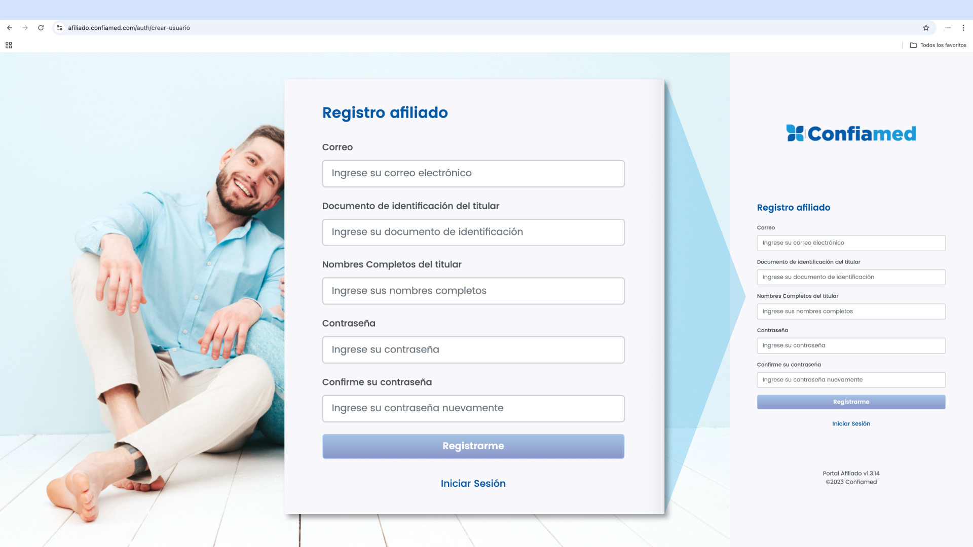 Registro-Confiamed